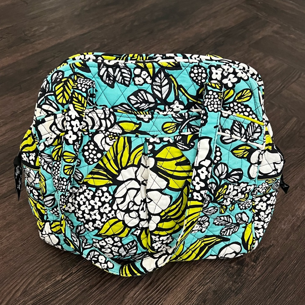 Island Blooms Tote Vera Bradley Sweet Pleat Purse